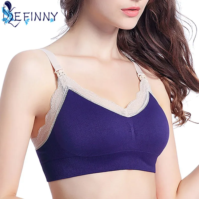 2018 Safe Healthy Lace Patchwork Seamless Padded Push Up Bra Wire Free Bralette Breast-Feeding Women Bras Tops Back Closure Bras
2018 Safe Healthy Lace Patchwork Seamless Padded Push Up Bra Wire Free Bralette Breast-Feeding Women Bras Tops Back Closure Bras
