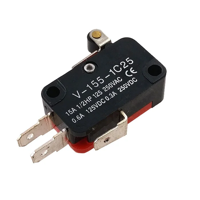 10PCS Swing Switch V-155-1C25 Micro Switch Limit Switch Long Shank With Roll-Wheel Swing Rod
10PCS Swing Switch V-155-1C25 Micro Switch Limit Switch Long Shank With Roll-Wheel Swing Rod