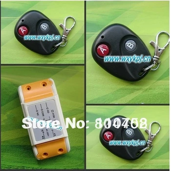 New RF wireless remote control Radio Controllers/Switch #1 Receiver&3 Transmitter 220V 10A Learning code output way adjustable
New RF wireless remote control Radio Controllers/Switch #1 Receiver&3 Transmitter 220V 10A Learning code output way adjustable