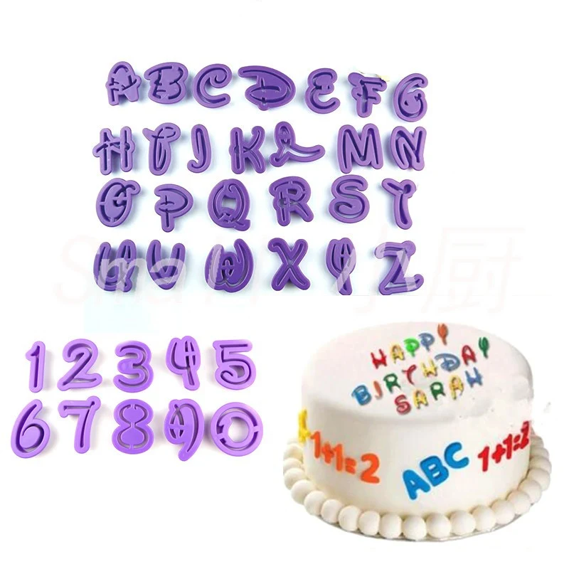 40pcs Alphabet Number/Letter Icing Cutter Mold set Fondant Cake Decorating tool Cookie Chocolate Moulds Kitchen Accessories
40pcs Alphabet Number/Letter Icing Cutter Mold set Fondant Cake Decorating tool Cookie Chocolate Moulds Kitchen Accessories