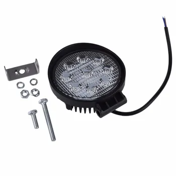 27W 12V 24V 10-30V DC Flood Beam Led Bulbs 60 Work Light Lamp Portable Bar Boat Tractor Truck Off-road SUV 2017 Top Sale
27W 12V 24V 10-30V DC Flood Beam Led Bulbs 60 Work Light Lamp Portable Bar Boat Tractor Truck Off-road SUV 2017 Top Sale