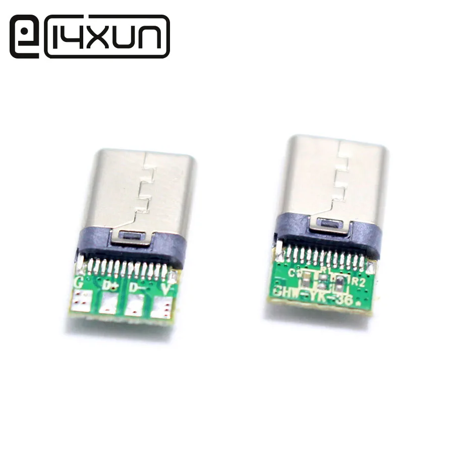 10pcs DIY OTG USB-3.1 Welding Male jack Plug USB 3.1 Type C Connector with PCB Board Plugs Data Line Terminals for Android
10pcs DIY OTG USB-3.1 Welding Male jack Plug USB 3.1 Type C Connector with PCB Board Plugs Data Line Terminals for Android
