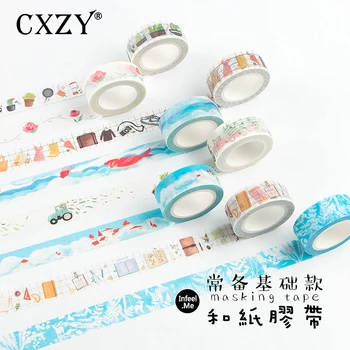 CXZY travel vintage washi tape flower plant grid decorative masking scrapbooking bullet journal washitape adhesive planner 1J820
CXZY travel vintage washi tape flower plant grid decorative masking scrapbooking bullet journal washitape adhesive planner 1J820