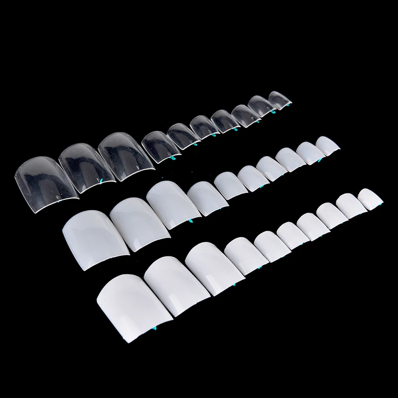 500 Pcs/lot Clear Plastic Fake Nails With Glue Full Nail Tips Artificial Stiletto Nails Toe Art Manicure Finger Gel Polish
500 Pcs/lot Clear Plastic Fake Nails With Glue Full Nail Tips Artificial Stiletto Nails Toe Art Manicure Finger Gel Polish