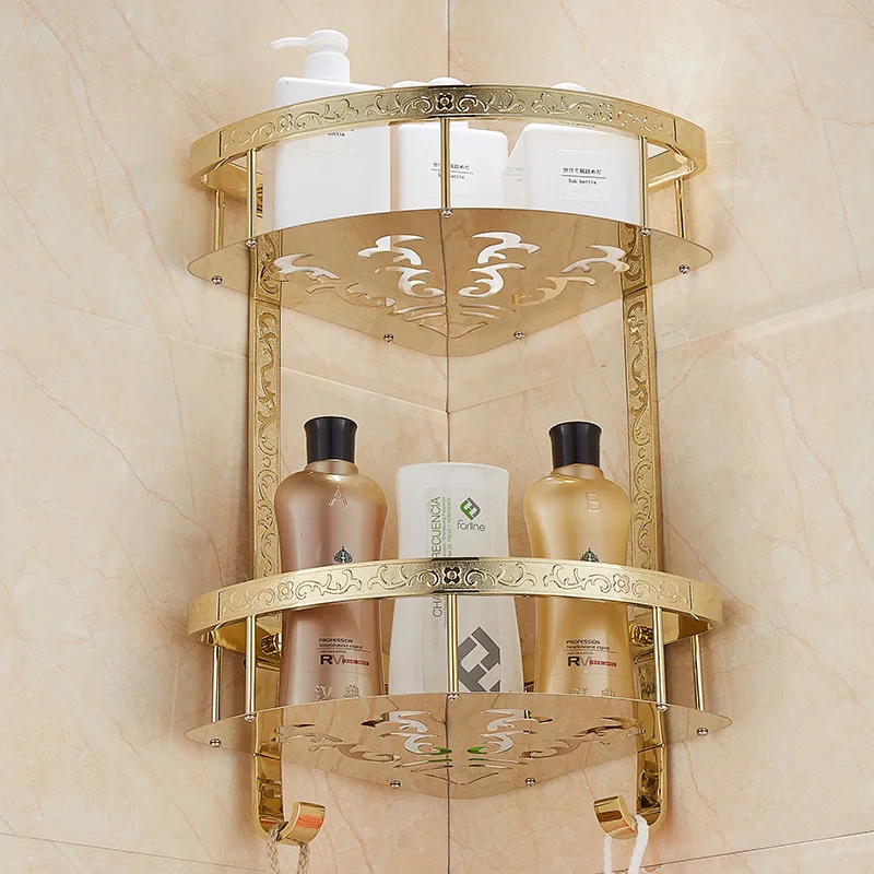 Triangle Basket Stainless Steel Bathroom Storage Basket Corner Shelf Bathroom Kitchen Triangular Rack Bathroom Double Shelf
Triangle Basket Stainless Steel Bathroom Storage Basket Corner Shelf Bathroom Kitchen Triangular Rack Bathroom Double Shelf