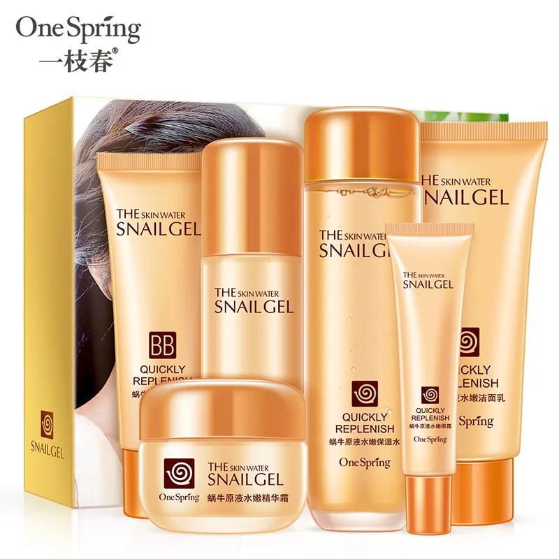 Onesping Snail Original Liquid Moisturizing Six-piece Hydrating Autumn And Winter Skin Care Set
Onesping Snail Original Liquid Moisturizing Six-piece Hydrating Autumn And Winter Skin Care Set