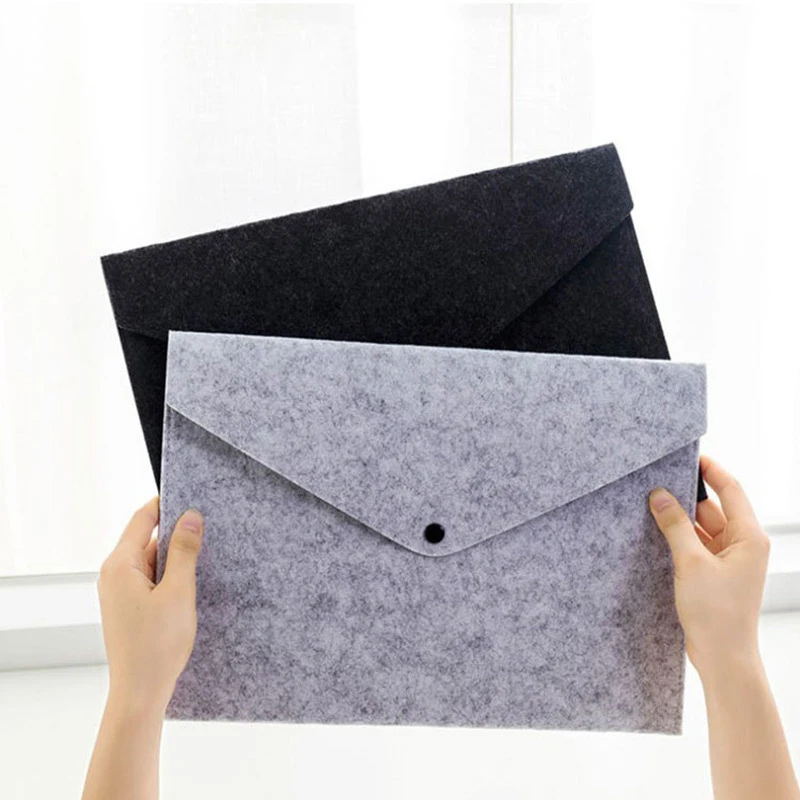 File Folders Chemical Felt Filing Products Student Gifts 1PC Simple Solid A4 Big Capacity Document Bag Business Briefcase
File Folders Chemical Felt Filing Products Student Gifts 1PC Simple Solid A4 Big Capacity Document Bag Business Briefcase