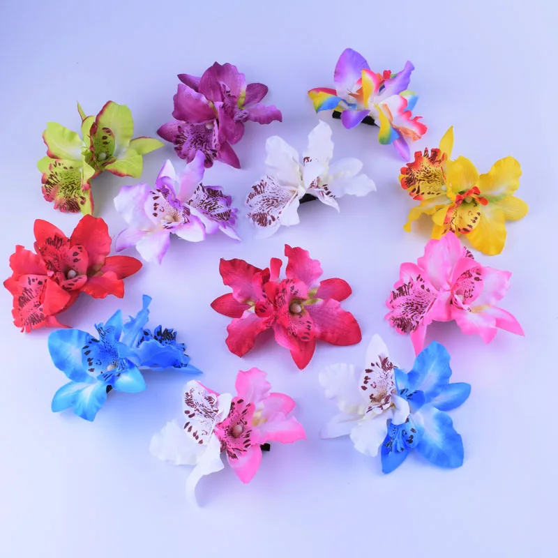 Hot Sell Orchid Flower Hair Clips Hairpin DIY Headdress Hair Accessories For Bridal Wedding Accessories for Beach Free Shipping
Hot Sell Orchid Flower Hair Clips Hairpin DIY Headdress Hair Accessories For Bridal Wedding Accessories for Beach Free Shipping