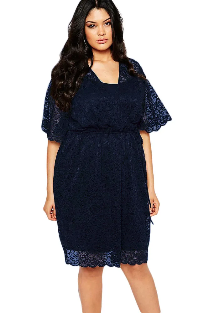 online get cheap blue plus size lace dress aliexpress com alibaba aliexpress plus size dresses