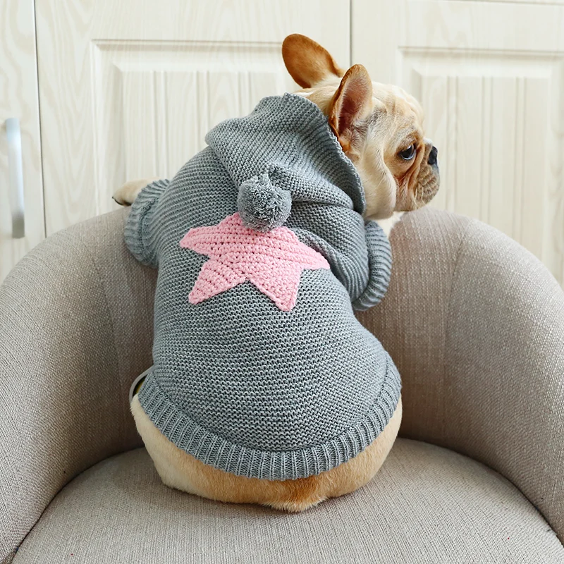 Winter Thick Warm Sweaters For Dog Pet Cat Sweatershirt Hoodie Vest Cute Star Dog Knitted Clothes For Bulldog Dachshund Corgi
Winter Thick Warm Sweaters For Dog Pet Cat Sweatershirt Hoodie Vest Cute Star Dog Knitted Clothes For Bulldog Dachshund Corgi