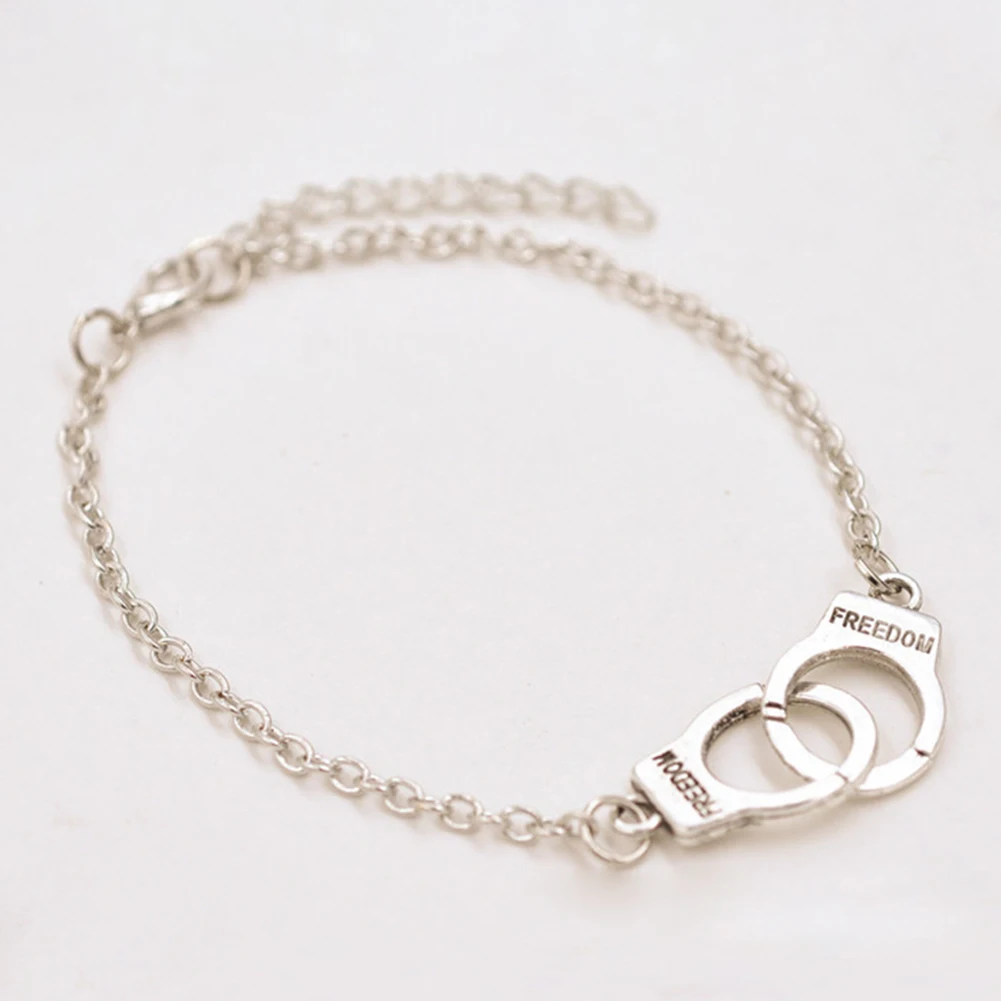 Fashion Women Girl's Silver DIY Bracelet Bohemia Handmade Handcuffs Design Friendship Anklet Bracelet Party Jewelry Gift
Fashion Women Girl's Silver DIY Bracelet Bohemia Handmade Handcuffs Design Friendship Anklet Bracelet Party Jewelry Gift