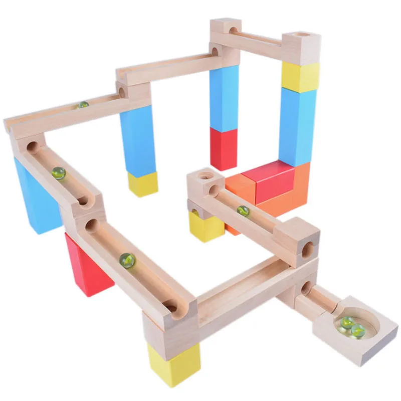 Rolling ball 33 pieces of creative building blocks DIY Education Track Game Tower Orbit Ball Toy Children Learning Education
Rolling ball 33 pieces of creative building blocks DIY Education Track Game Tower Orbit Ball Toy Children Learning Education