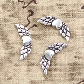 20pcs Charms Bead Wings 28x6mm Antique Silver Color Plated Pendants Making DIY Handmade Tibetan Silver Color Jewelry
20pcs Charms Bead Wings 28x6mm Antique Silver Color Plated Pendants Making DIY Handmade Tibetan Silver Color Jewelry