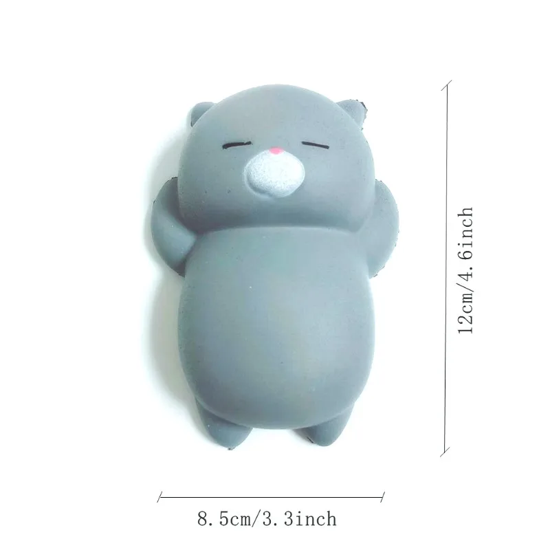 12cm Cat PU Animals Squishy Cute Slow Rising Kawaii Squish Toy for Kids Anti Stress Reliever Decompression Squeeze Toy
12cm Cat PU Animals Squishy Cute Slow Rising Kawaii Squish Toy for Kids Anti Stress Reliever Decompression Squeeze Toy