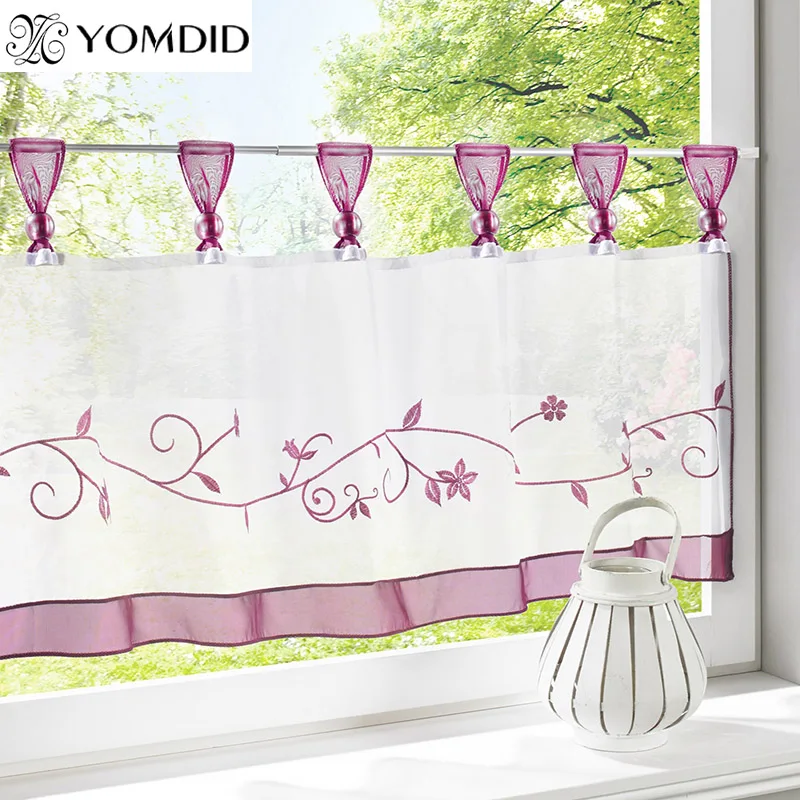 New arrival curtains table top Embroidery kitchen Half-curtain roman coffee tulle window decoration short curtains For Kitchen
New arrival curtains table top Embroidery kitchen Half-curtain roman coffee tulle window decoration short curtains For Kitchen