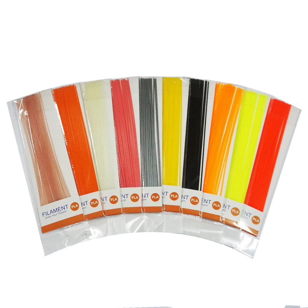 100 Meters 10 Random Colors 10 Bags 1.75mm Filament 3D Pen Material PLA Threads
100 Meters 10 Random Colors 10 Bags 1.75mm Filament 3D Pen Material PLA Threads