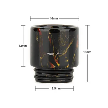 Resin Ultem 810 Wide Bore Drip Tip Mouthpiece for Famovape Fat Baby Mesh tank/NRG/skrr/innokin plex
Resin Ultem 810 Wide Bore Drip Tip Mouthpiece for Famovape Fat Baby Mesh tank/NRG/skrr/innokin plex