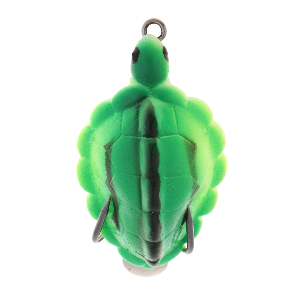Soft Silicone Frog Lure 5.5cm 13.6g Snakehead Baits Topwater Simulation Fishing Lures with Spoon