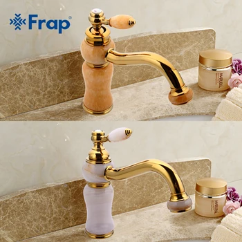 Frap New Design Luxury Copper Hot and Cold Mixer Faucet Gold Special Plating Vac-ion Plating Basin Faucet Y1301D Y1302D 
Frap New Design Luxury Copper Hot and Cold Mixer Faucet Gold Special Plating Vac-ion Plating Basin Faucet Y1301D Y1302D