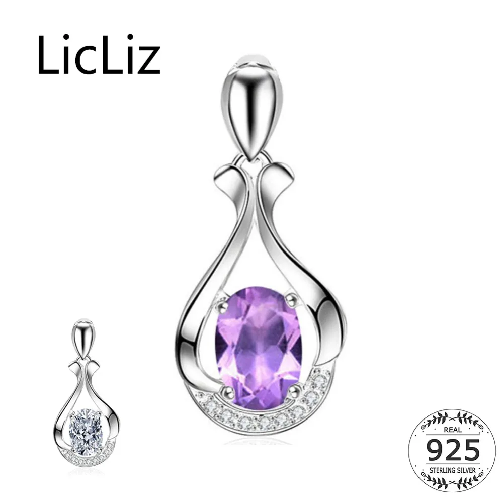 LicLiz 925 Sterling Silver Cusion Purple Pendant for Women Crystal DIY Necklace Pendant Paved Zircon White Gold Jewelry LP0263
LicLiz 925 Sterling Silver Cusion Purple Pendant for Women Crystal DIY Necklace Pendant Paved Zircon White Gold Jewelry LP0263