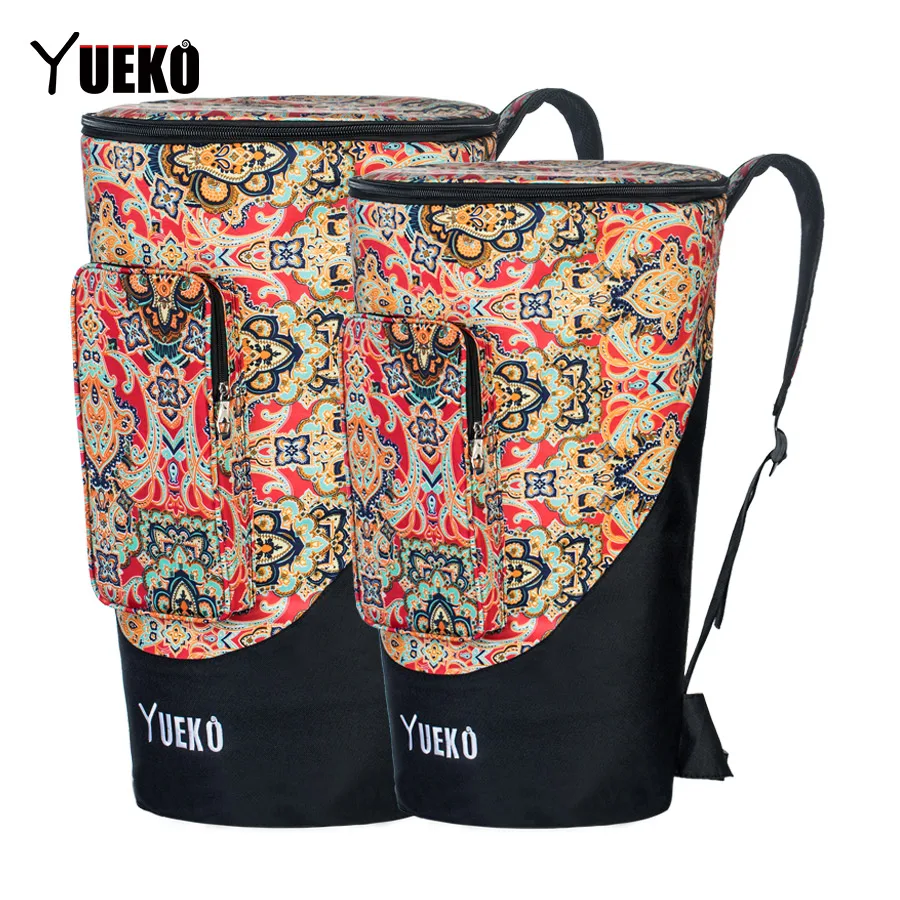 YUEKO Djembe Bag Sturdy Shoulder Straps High Quality and Durable African Drum Bag Triple-layer Construction 10/12 inch
YUEKO Djembe Bag Sturdy Shoulder Straps High Quality and Durable African Drum Bag Triple-layer Construction 10/12 inch