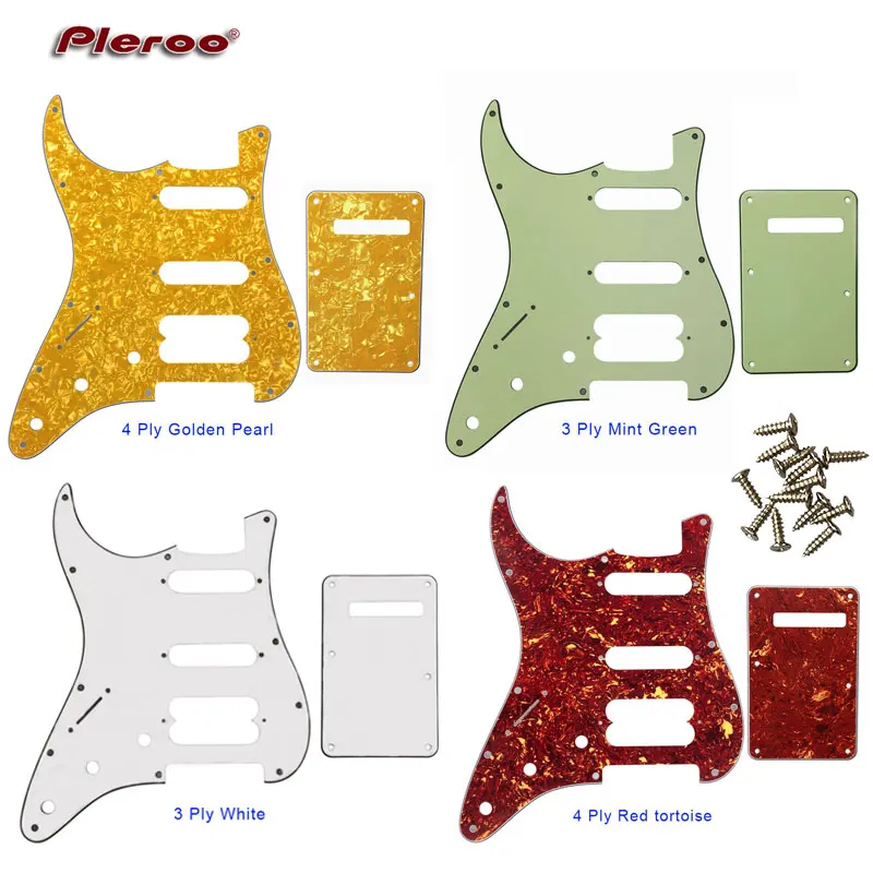 Pleroo Guitar Parts - For FD US Left Handed 72' 11 Screw Hole Standard Start Player Humbucker Hss Guitar pickguard Scratch Plate
Pleroo Guitar Parts - For FD US Left Handed 72' 11 Screw Hole Standard Start Player Humbucker Hss Guitar pickguard Scratch Plate