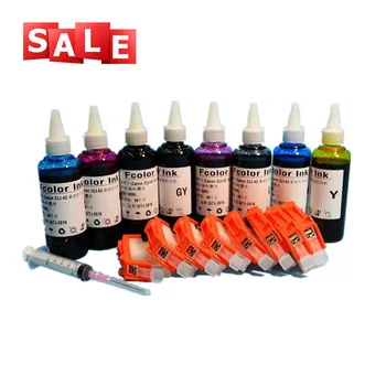 8 PCS refillable ink Cartridge +8 color ink For Canon CLI-8 CLI 8 cli 8 for Canon PIXMA PRO 9000 PRO9000 printer
8 PCS refillable ink Cartridge +8 color ink For Canon CLI-8 CLI 8 cli 8 for Canon PIXMA PRO 9000 PRO9000 printer