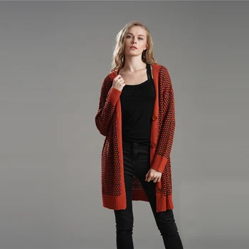 Fashion Long Sleeve women Knitted Cardigan Sweater Casual Autumn Loose Coats Outwear Winter Overcoat Veste Femme Clothes 2019
Fashion Long Sleeve women Knitted Cardigan Sweater Casual Autumn Loose Coats Outwear Winter Overcoat Veste Femme Clothes 2019