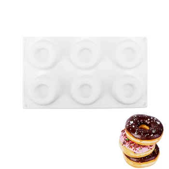 Silicone Cake Mold For Donuts Chocolate Molds 3D Pastry Pudding Soap Mould Fondant Cake Decoration DIY Kitchen Baking Tools
Silicone Cake Mold For Donuts Chocolate Molds 3D Pastry Pudding Soap Mould Fondant Cake Decoration DIY Kitchen Baking Tools