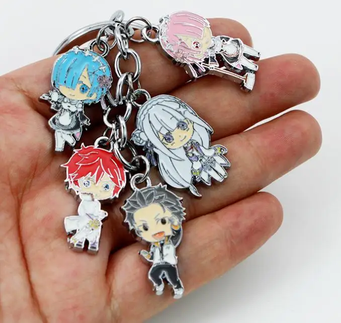 New 1 set Cartoon Re:Life in a different world from zero BOY Keychain Jewelry Accessories Key Chains Pendant Gifts Favors
New 1 set Cartoon Re:Life in a different world from zero BOY Keychain Jewelry Accessories Key Chains Pendant Gifts Favors