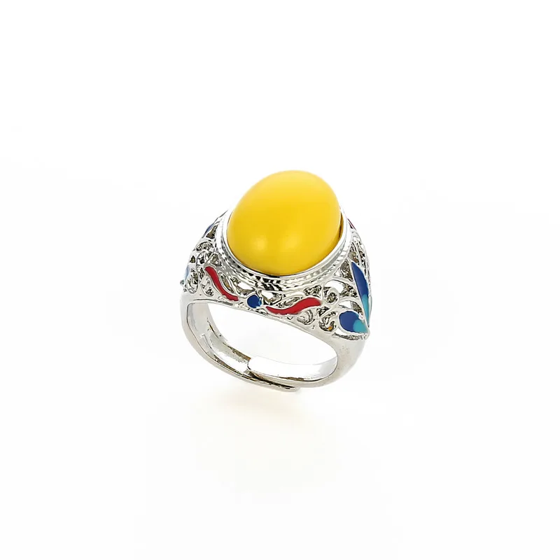 New Arrival Precious Stone Rings Anel De Ouro Silver Plated Hollow Ambar Rings For Women Perfumes adjustable ring
New Arrival Precious Stone Rings Anel De Ouro Silver Plated Hollow Ambar Rings For Women Perfumes adjustable ring