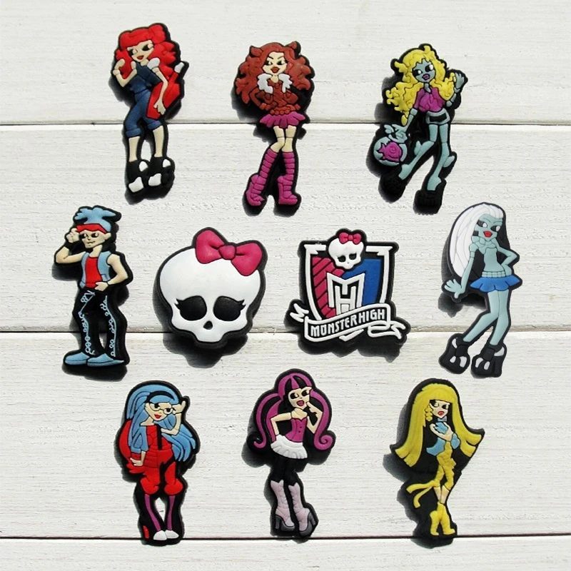 1pcs Monster High Shoe Charms PVC Shoes Accessories Decoration Small Ornaments or Gifts for Party Shoe Buckles
1pcs Monster High Shoe Charms PVC Shoes Accessories Decoration Small Ornaments or Gifts for Party Shoe Buckles