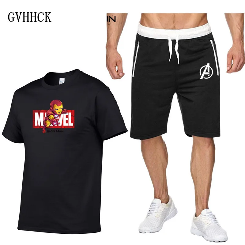 Avengers 4 Endgame Quantum War 3D Men's Set Short Suits MARVEL Iron Man Cosplay Costume Tracksuit Sportswear Two Pieces Sets
Avengers 4 Endgame Quantum War 3D Men's Set Short Suits MARVEL Iron Man Cosplay Costume Tracksuit Sportswear Two Pieces Sets
