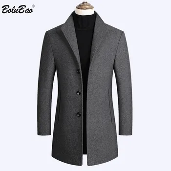 BOLUBAO Brand Men Wool Blends Coats Autumn Winter New Solid Color High Quality Men's Wool Coats Luxurious Wool Blends Coat Male
BOLUBAO Brand Men Wool Blends Coats Autumn Winter New Solid Color High Quality Men's Wool Coats Luxurious Wool Blends Coat Male