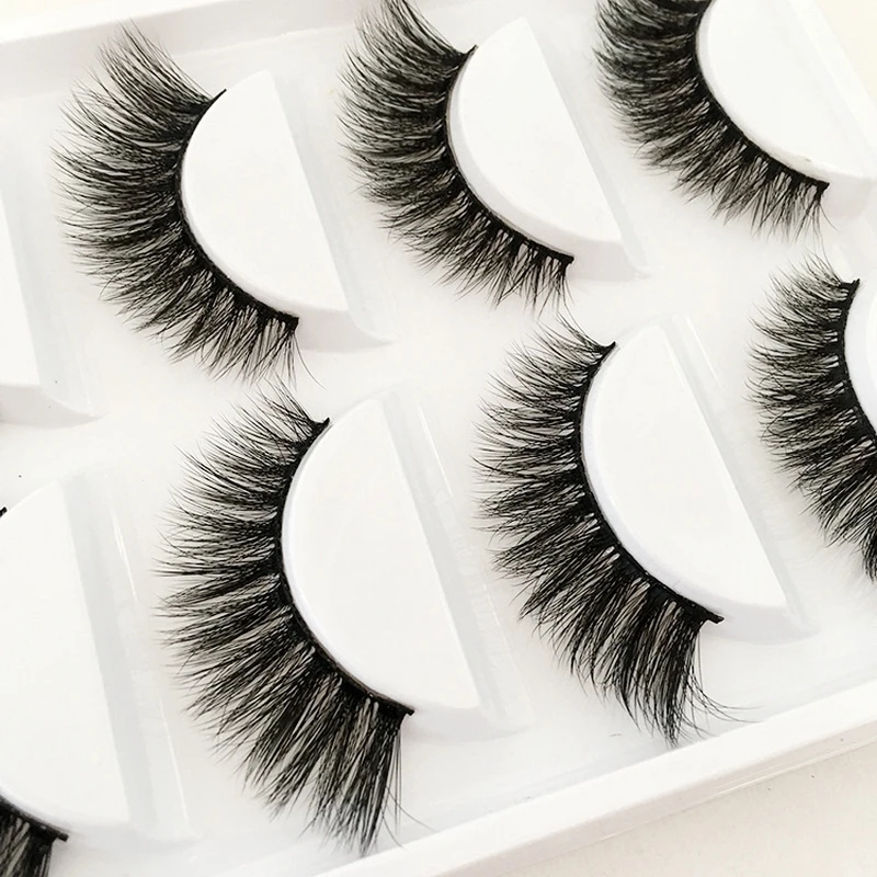 5 pairs 100% Real Fake Mink Eyelashes Thick Long Fashion Fake Eye Lashes High Quality Eyelashes Extension Makeup Kit Cilios G806
5 pairs 100% Real Fake Mink Eyelashes Thick Long Fashion Fake Eye Lashes High Quality Eyelashes Extension Makeup Kit Cilios G806