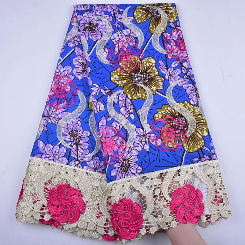 High Quality Embroidered Cotton Print Wax Fabric Nigerian Wax Fabric For Wedding Dress A1295
High Quality Embroidered Cotton Print Wax Fabric Nigerian Wax Fabric For Wedding Dress A1295