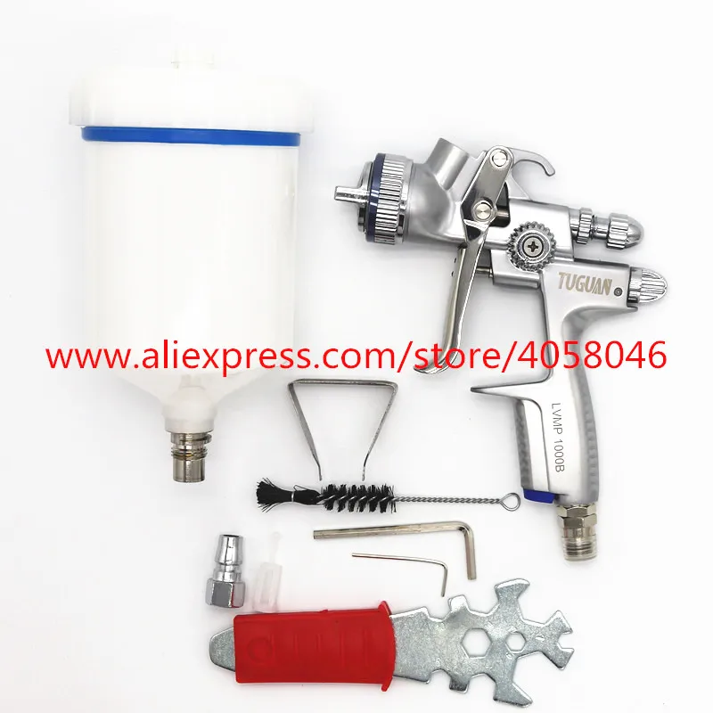 LVMP gravity spray gun,B0001W Professional car air paint gun 1.3mm nozzle high efficiency pneumatic spray gun ,free shipping
LVMP gravity spray gun,B0001W Professional car air paint gun 1.3mm nozzle high efficiency pneumatic spray gun ,free shipping