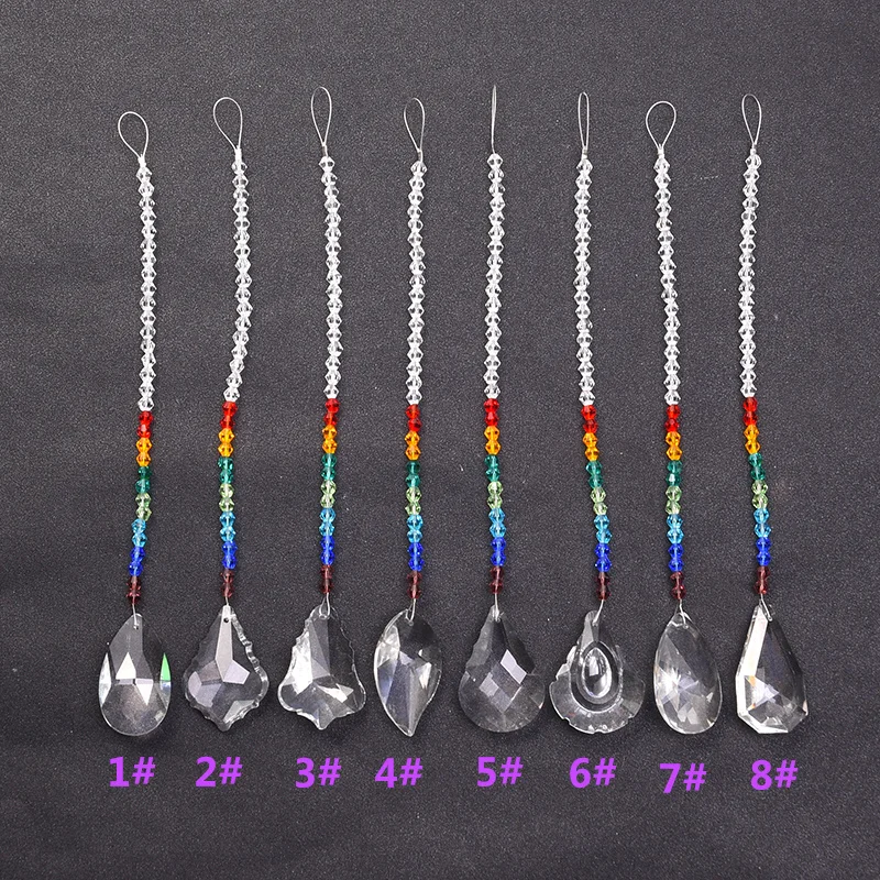 1PCS Crystal Sun Catchers Chandelier Prisms Pendants Parts Hanging Suncatcher Pendant Home Living Decoration
1PCS Crystal Sun Catchers Chandelier Prisms Pendants Parts Hanging Suncatcher Pendant Home Living Decoration