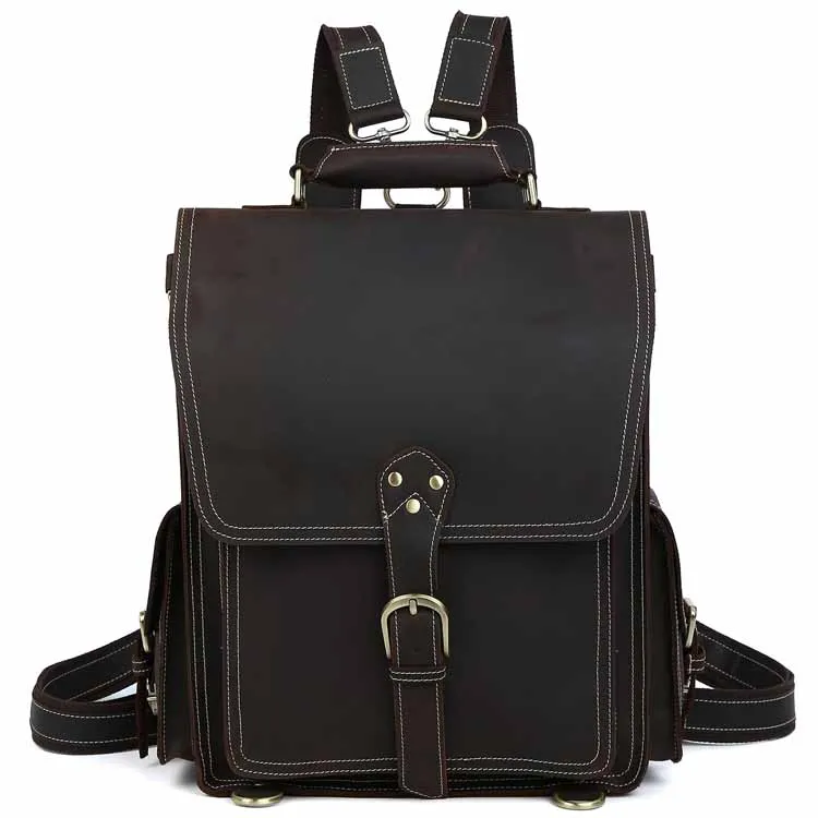 New Arrival School Bag Large Capacity Travel Backpack Men Laptop Leather Backpack bookbag
New Arrival School Bag Large Capacity Travel Backpack Men Laptop Leather Backpack bookbag