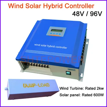 LCD display 2000w Wind solar hybrid controller for 600w Solar panel system 2kw windmill turbine system 48v 96v
LCD display 2000w Wind solar hybrid controller for 600w Solar panel system 2kw windmill turbine system 48v 96v