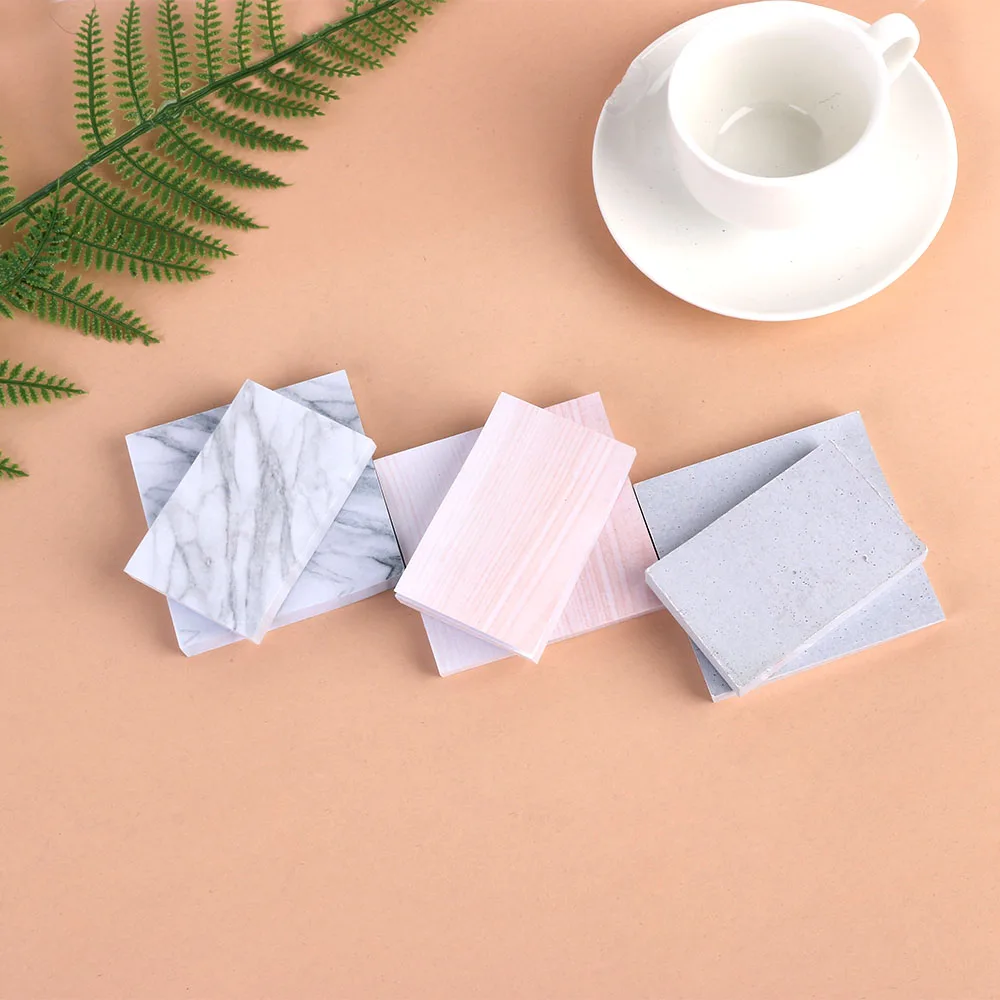 1PC(75 sheets)The Color of Marble Notepad Self Adhesive Memo Pad Sticky Notes Bookmark School Office Supply
1PC(75 sheets)The Color of Marble Notepad Self Adhesive Memo Pad Sticky Notes Bookmark School Office Supply