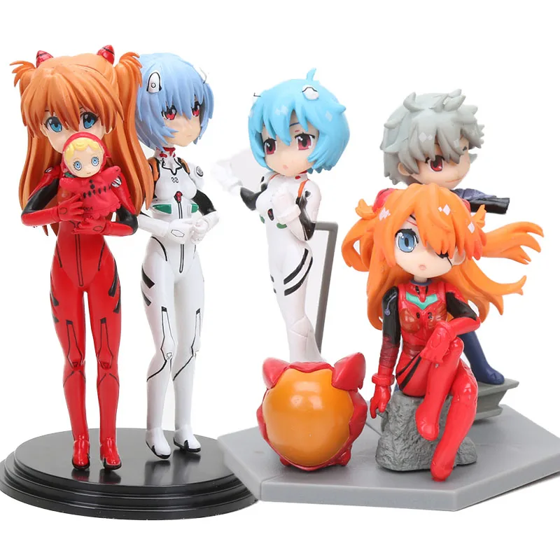 2pcs EVA Neon Genesis Evangelion Asuka Langley Soryu / Ayanami Rei Figure Action Parfom EVA PVC Collection Model Toys
2pcs EVA Neon Genesis Evangelion Asuka Langley Soryu / Ayanami Rei Figure Action Parfom EVA PVC Collection Model Toys