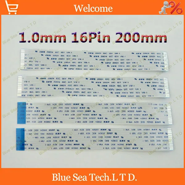 16Pin FFC/FPC Flexible Flat Cable 1.0mm pitch 16 pin 200mm Isotropy A or Anisotropy B cable,AWM 20624,80C 60V VW-1
16Pin FFC/FPC Flexible Flat Cable 1.0mm pitch 16 pin 200mm Isotropy A or Anisotropy B cable,AWM 20624,80C 60V VW-1