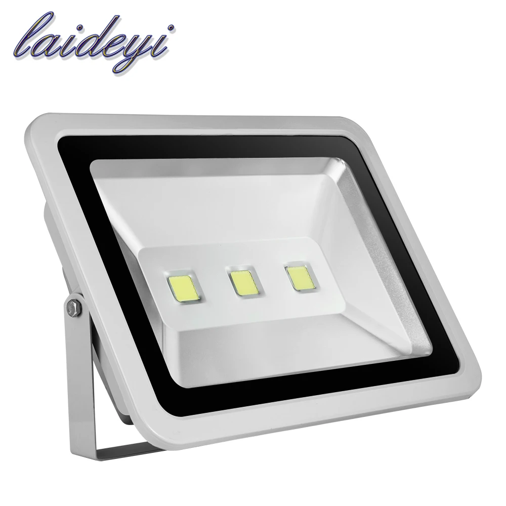 2PCS 300W COB LED Flood Light High Power AC85-265V 21000lms LED Spotlight IP65 Waterproof Cold White LED Floodlights Outdoor