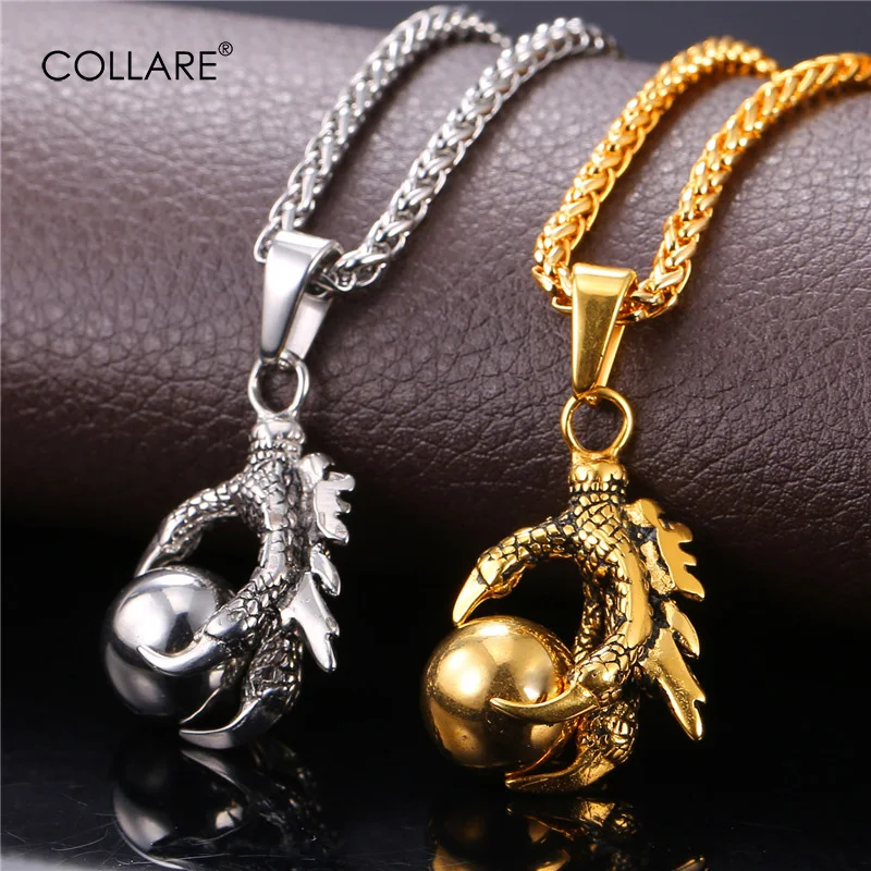 Collare Punk Rock Necklace For Men Chain Stainless Steel Jewelry Vintage Gold Color Evil Ball Sport Pendants Necklaces P747
Collare Punk Rock Necklace For Men Chain Stainless Steel Jewelry Vintage Gold Color Evil Ball Sport Pendants Necklaces P747