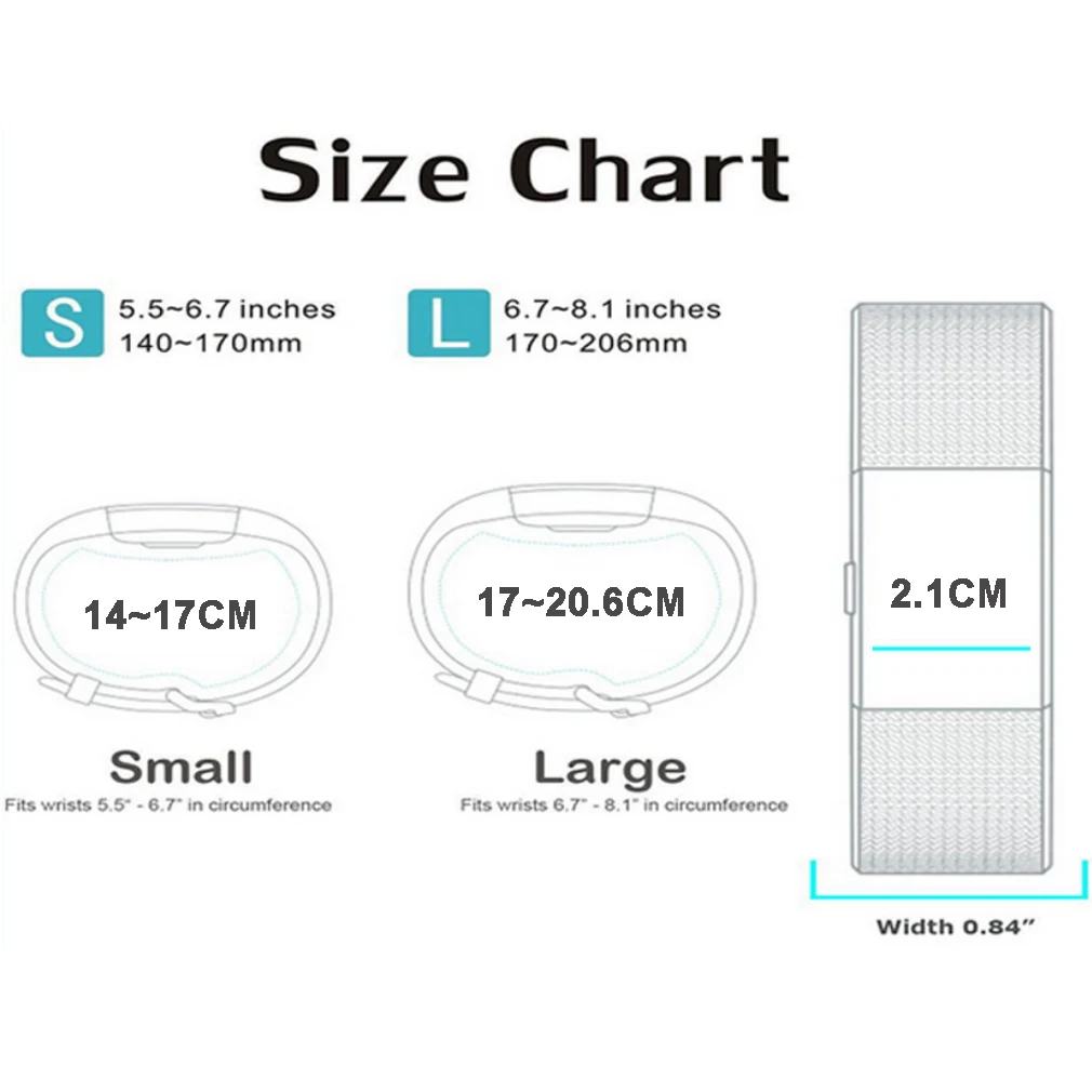 Fitbit Alta Hr Size Chart