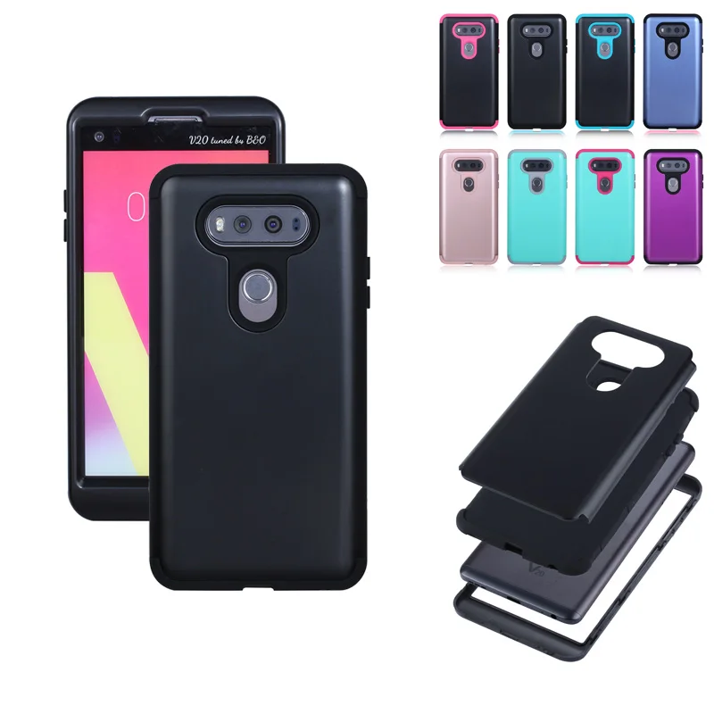 3in1 Hybrid Heavy Duty Protection Silicone Shock Absorber Protective Hard Case Cover for LG V20
3in1 Hybrid Heavy Duty Protection Silicone Shock Absorber Protective Hard Case Cover for LG V20