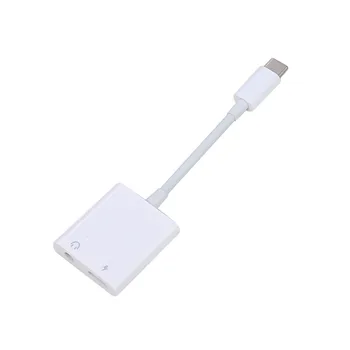 2 in 1 USB C to 3.5mm Audio and Charge Adapter Dongle for Pixel 2 Essential Ph-1 HTC U11 U12
2 in 1 USB C to 3.5mm Audio and Charge Adapter Dongle for Pixel 2 Essential Ph-1 HTC U11 U12