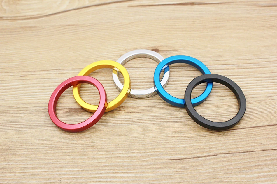 QRTA multiple Colour Space aluminum Penis Rings Cock Ring Adult Products Delay Male Masturbation Health Fun Happy Sex Toys 5
