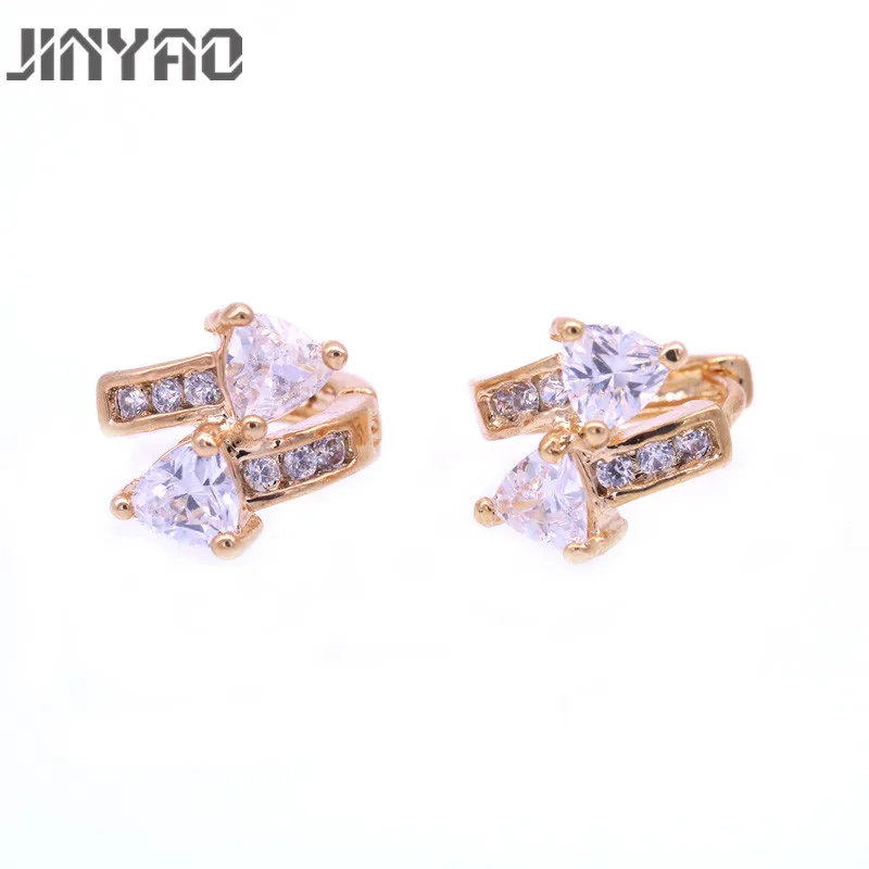 JINYAO Fashion Design Gold Color AAA CZ Wedding Hoop Earrings for Women Fashion jewelry Design Gift Accessories 5colors
JINYAO Fashion Design Gold Color AAA CZ Wedding Hoop Earrings for Women Fashion jewelry Design Gift Accessories 5colors